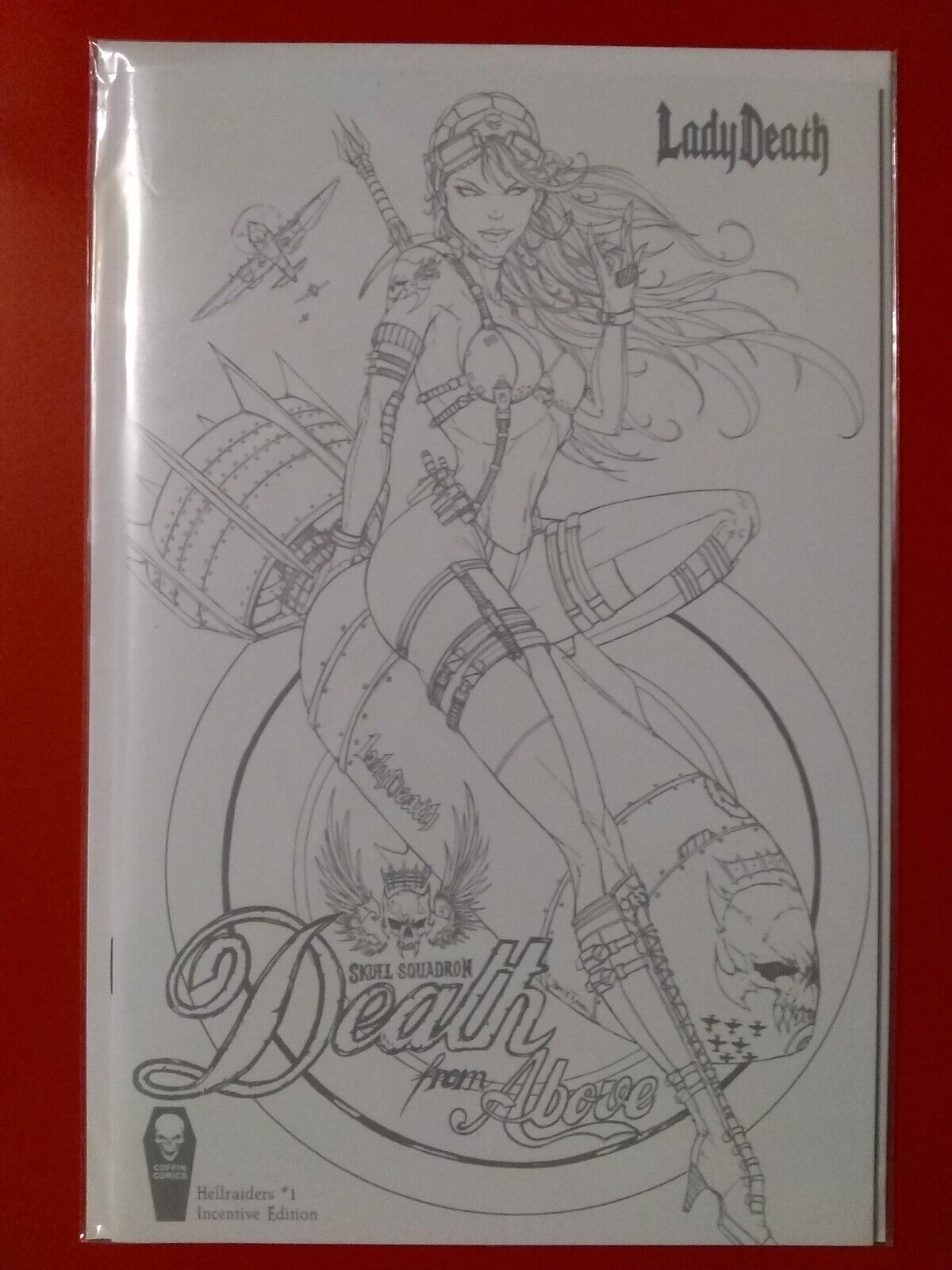 Lady Death: Death From Above - Hellraisers #1 Tyndall Incentive Variant