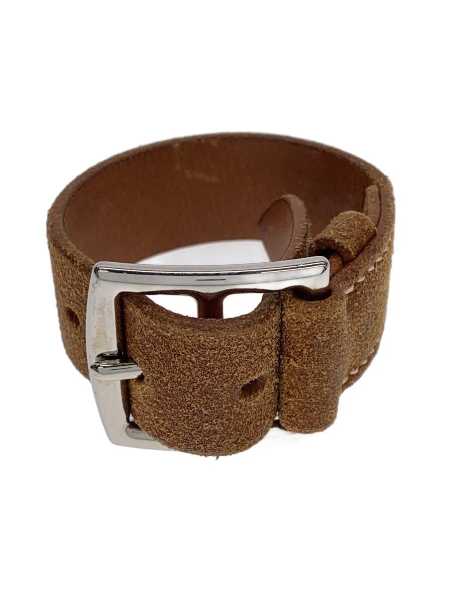 HERMES 00s Etriviere Bracelet Suede BRW Mens