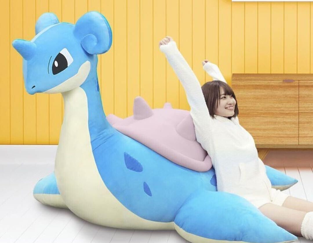 Premium Bandai Pokemon Lapras Laplace I definitely want to ride Huge Plush