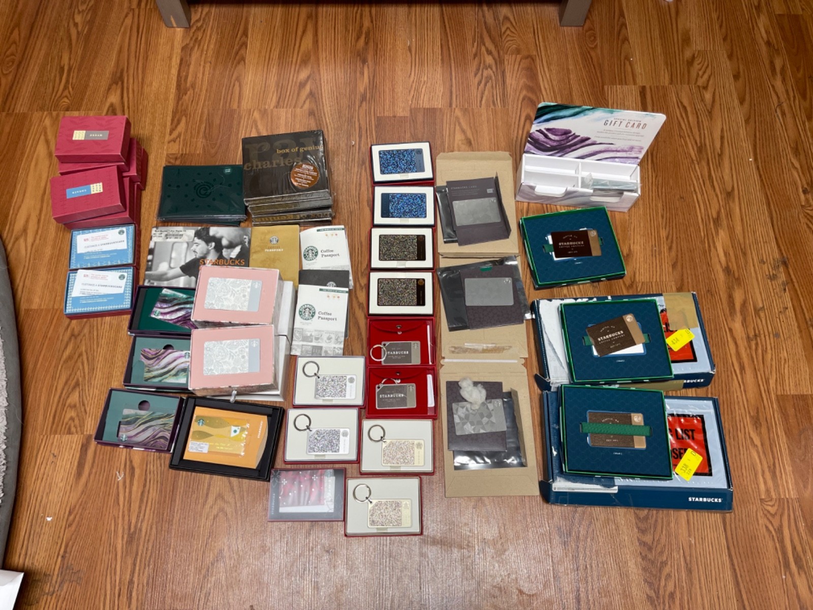 Massive Starbucks Card Collection 2001-2025 Mega Rare VHTF over 50,000 cards