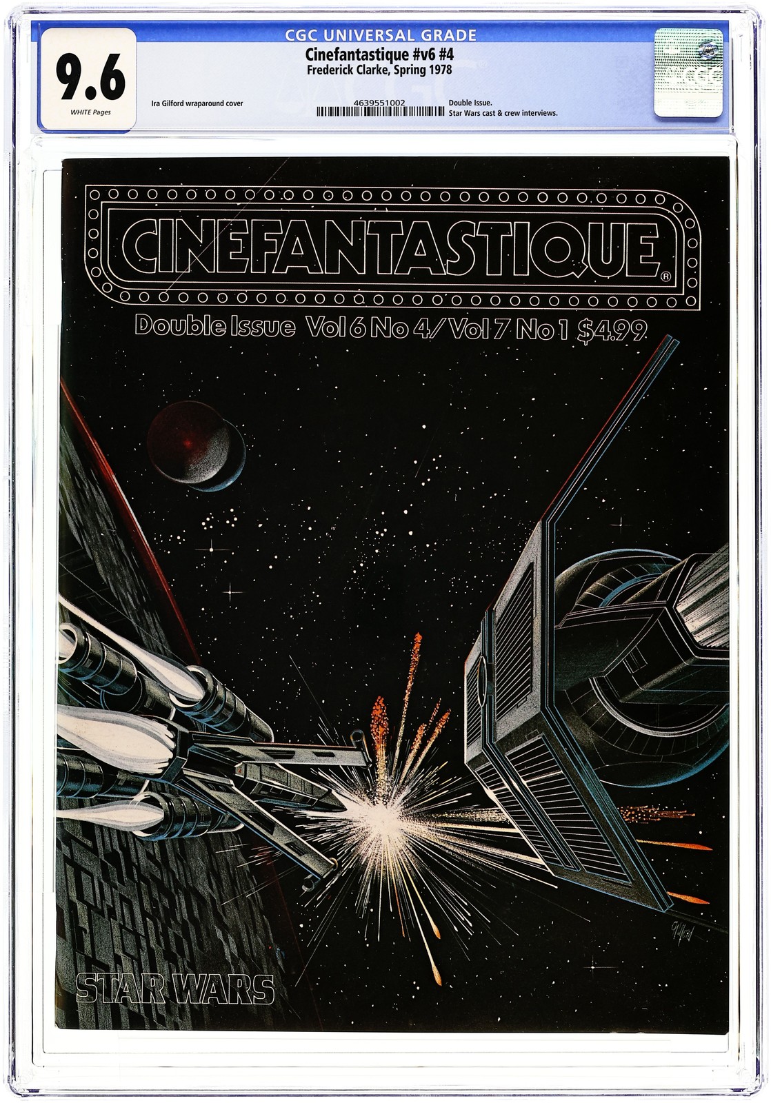 Cinefantastique Vol. 6-7 #4-1 CGC 9.6 1978 4639551002 Cinefantastique Vol. 6-7 #4-1 CGC 9.6 1978 4639551002