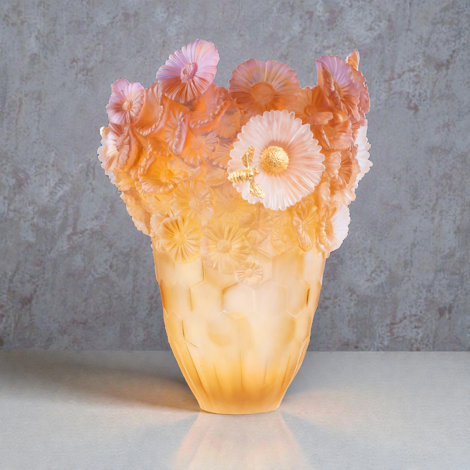 Daum “Or d’Abeille” Magnum Vase – Limited Edition (99 Pieces) SKU: 05882