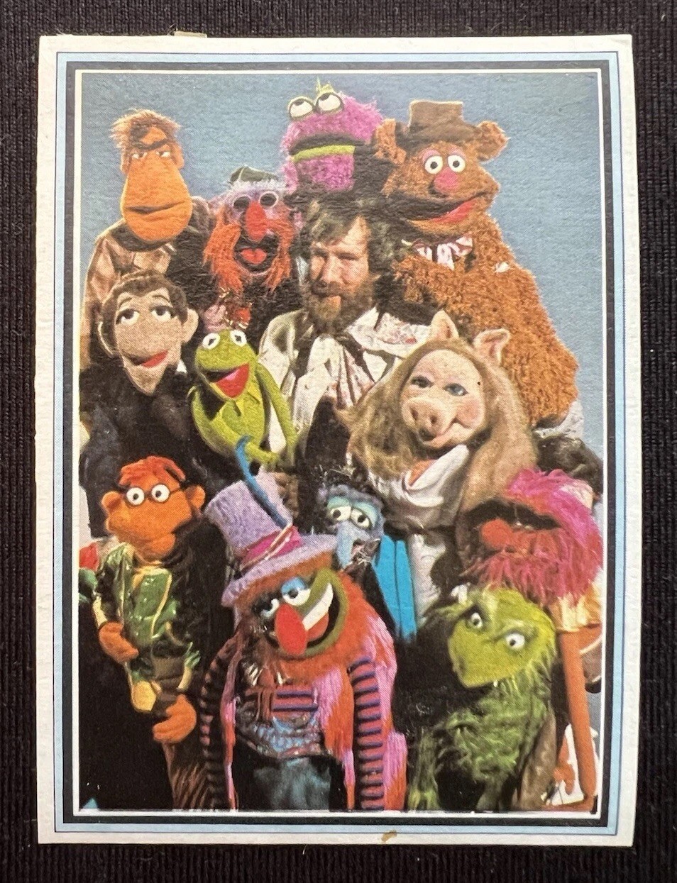 1978 TELESTARS THE MUPPETS *RARE NO. 115* JIM HENSON KERMIT ROOKIE CARD POP 0