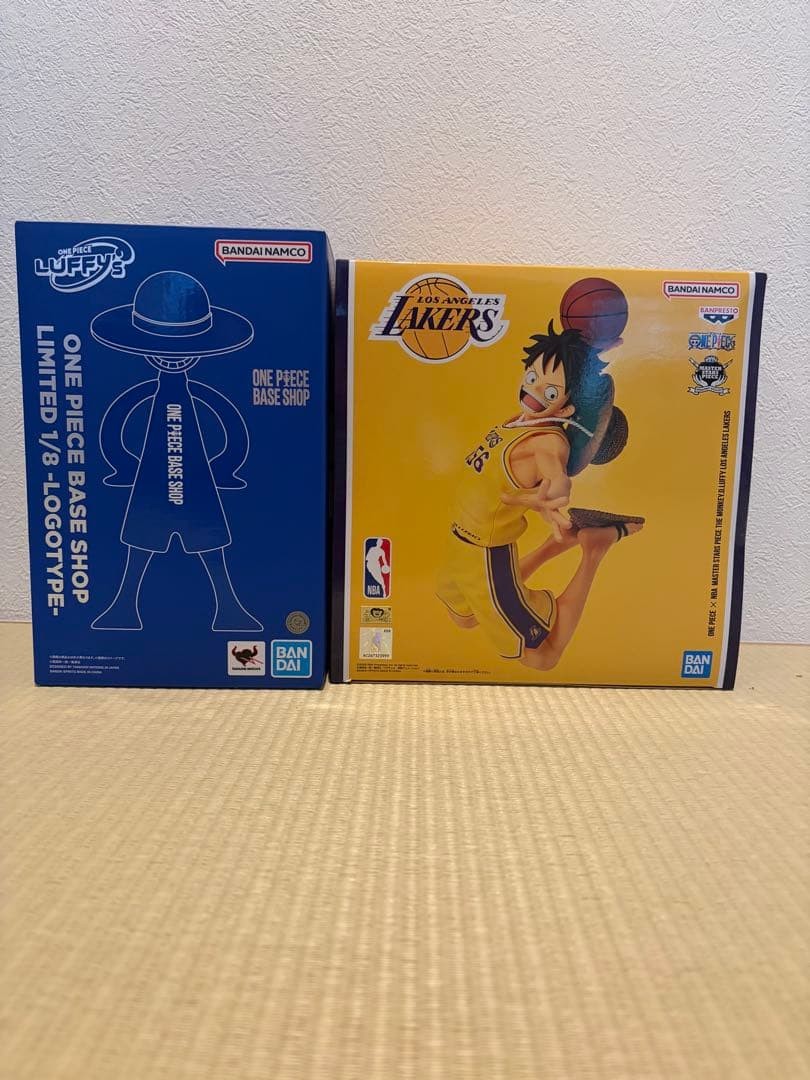 NBA LAKERS LUFFY FIGURE LUFFY's ONE PIECE BASE SHOP