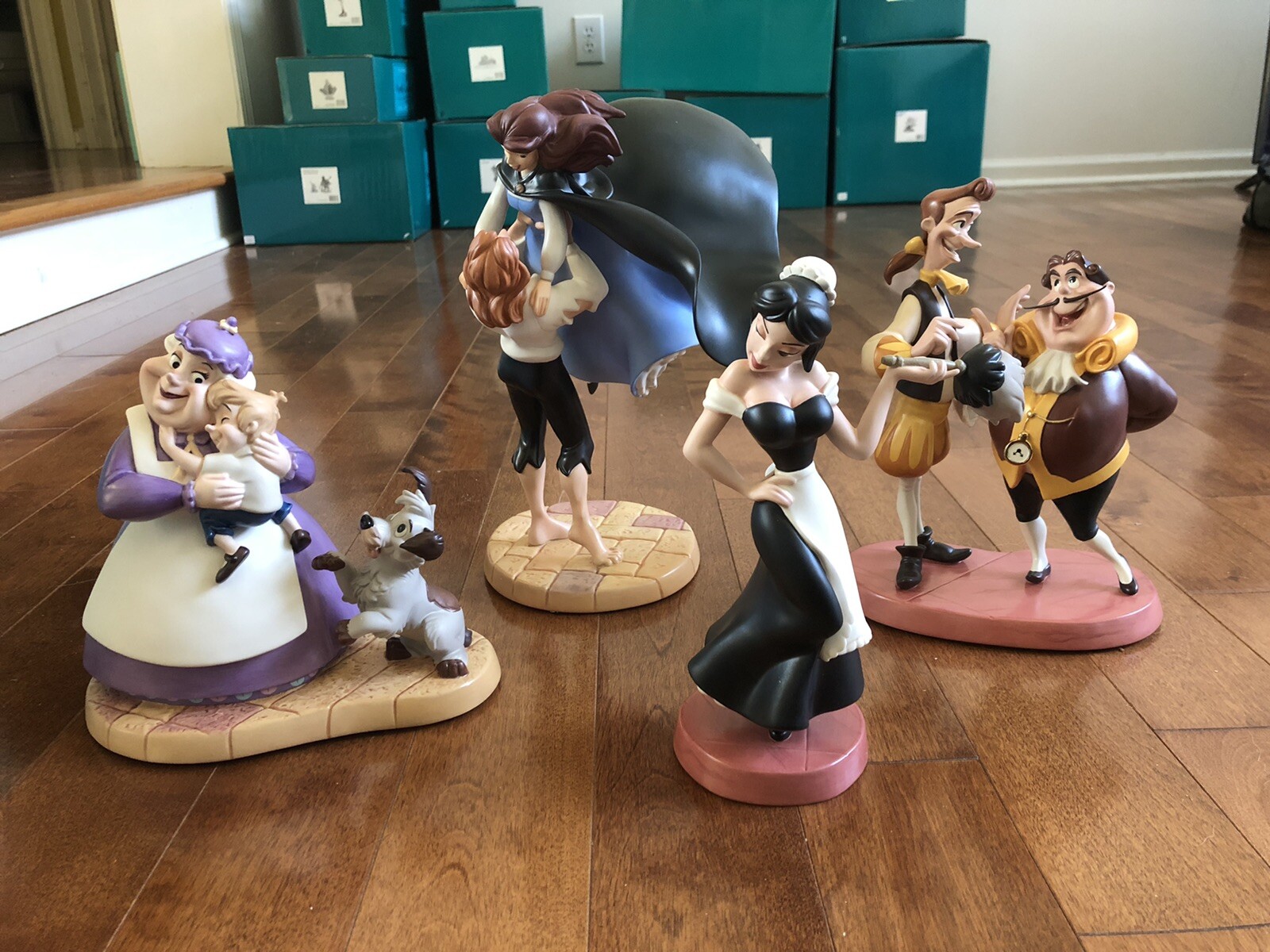Wdcc Disney The Curse Is Broken Set Rare Beauty And The Beast Wdcc Disney The Curse Is Broken Set Rare Beauty And The Beast