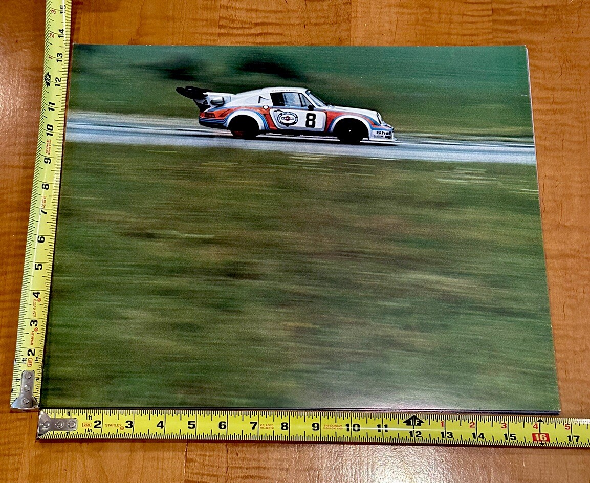 Vintage 1975 Porsche Calendar w Ferry Porsche Coin