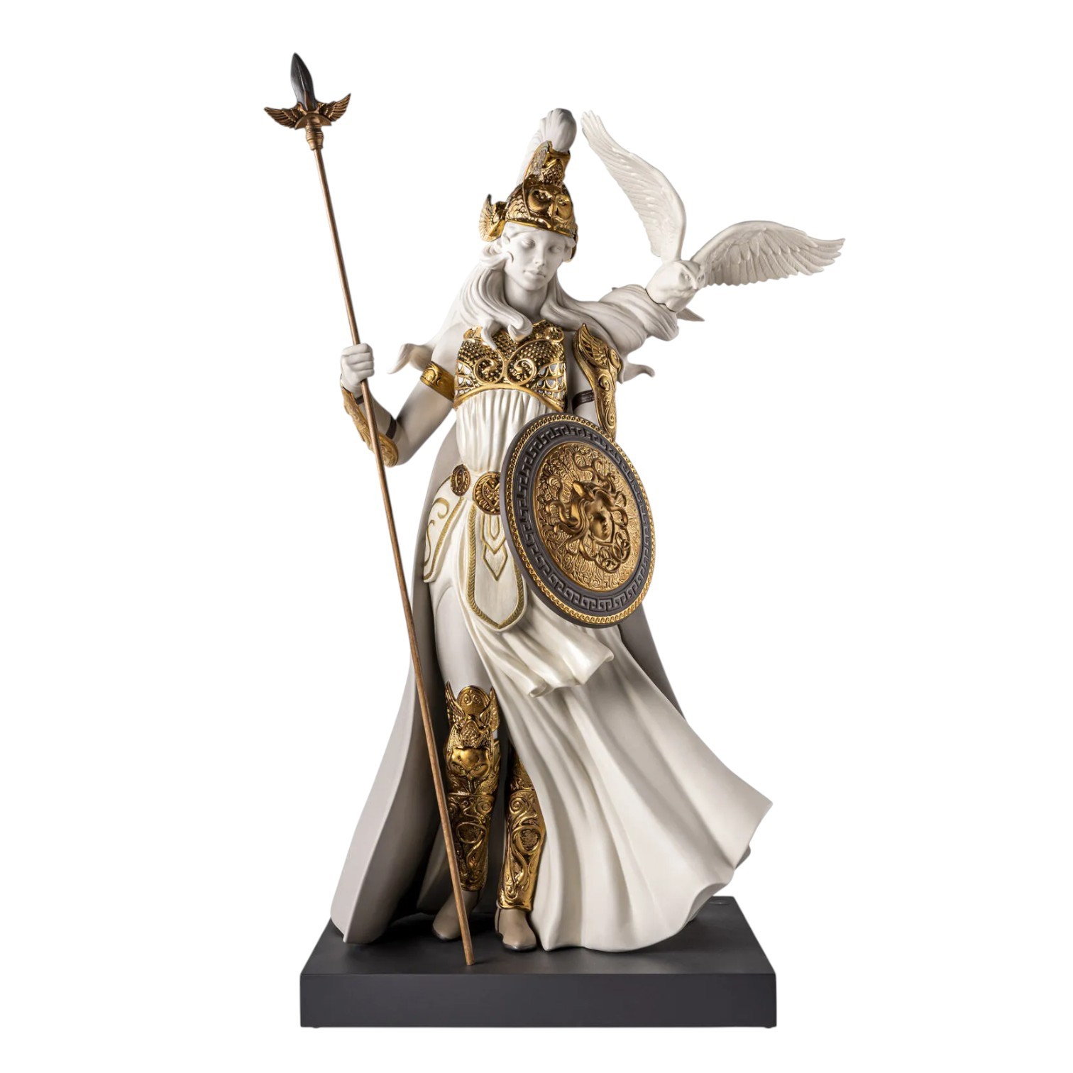 Lladró Athena Sculpture — Goddess of Wisdom & Strategy SKU: 01009754 Lladró Athena Sculpture — Goddess of Wisdom & Strategy SKU: 01009754