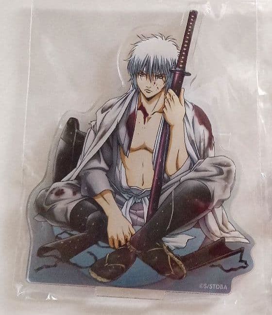 Gintama Acrylic Stand Sakata Gintoki Jump Festa Official Character Figure