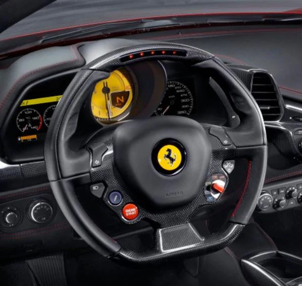 Ferrari Genuine Carbon fiber steering wheel Ferrari Genuine Carbon fiber steering wheel