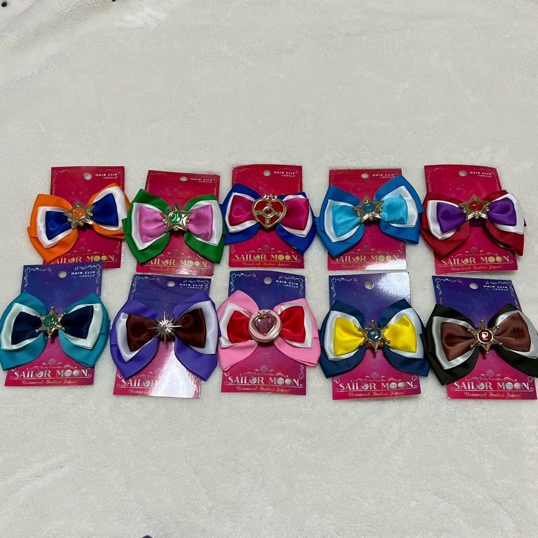 unused, Sailor Moon hair clips USJ limited unused, Sailor Moon hair clips USJ limited