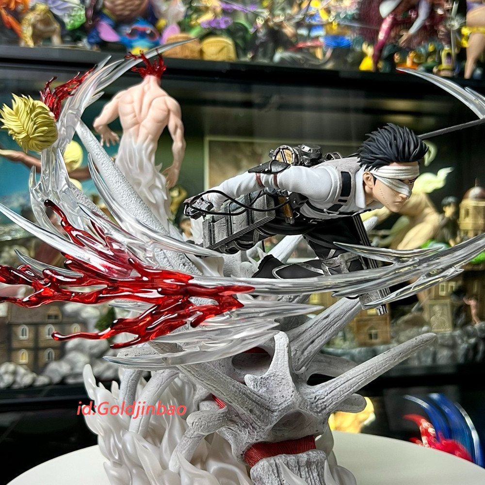 CHIKARA Studio Attack on Titan Levi·Ackerman Resin Model In Stock H38cm Anime