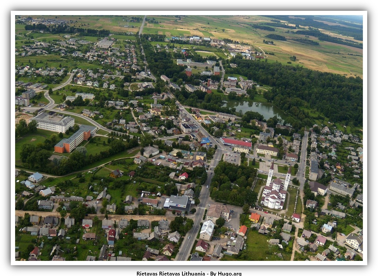 Rietavas Rietavas Lithuania  Postcard