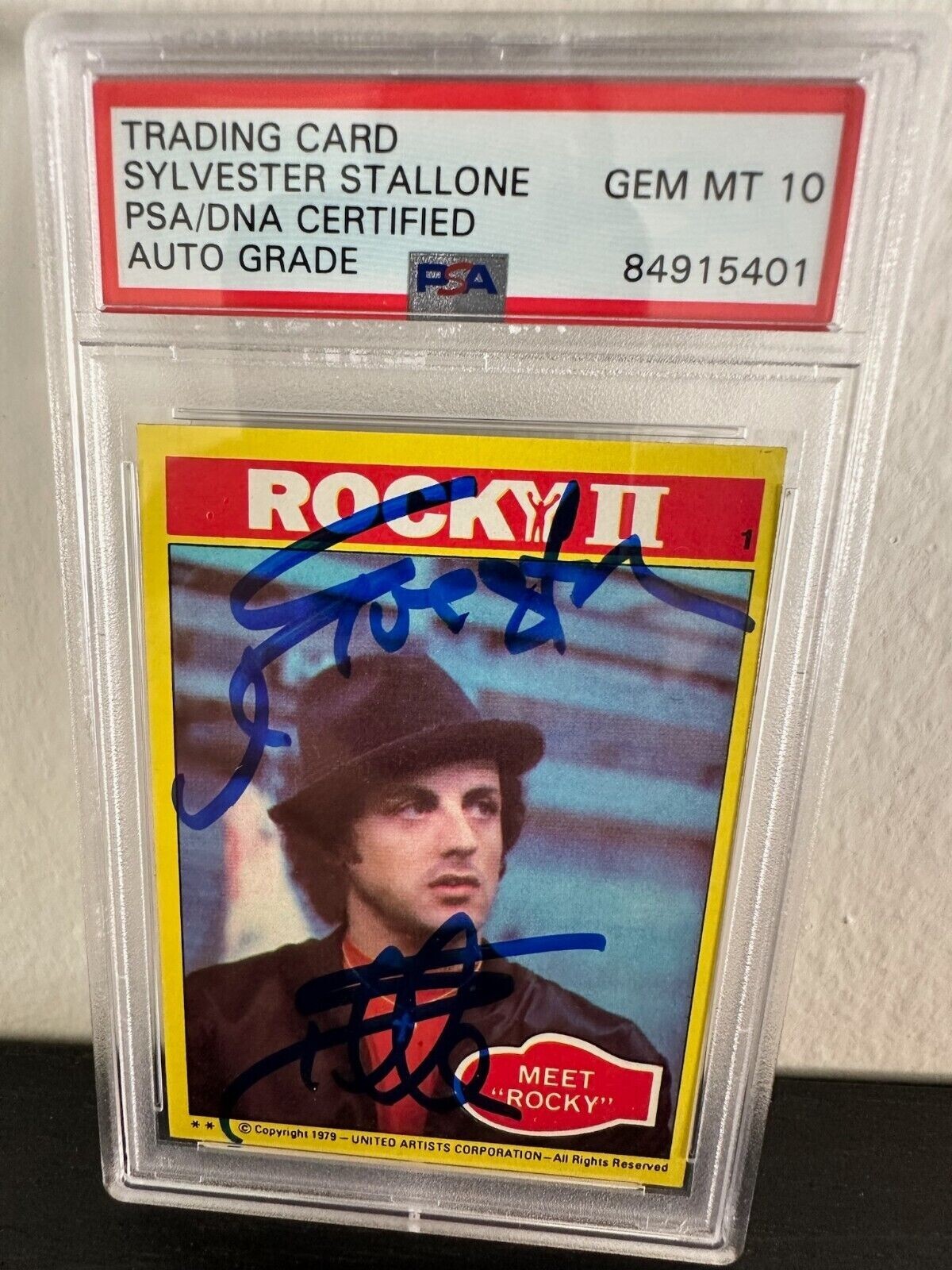 1979 Topps Rocky II #1 1979 Topps Rocky II #1