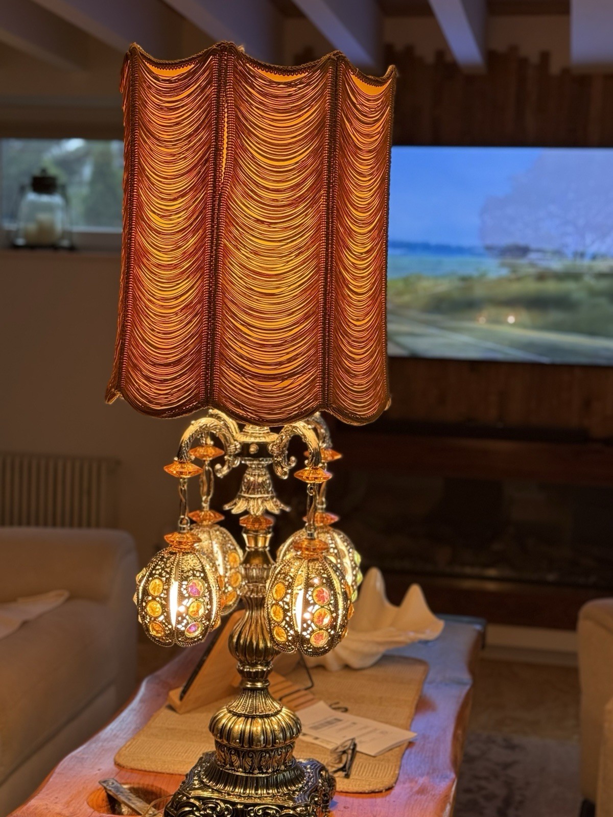 Hollywood Regency Lamp