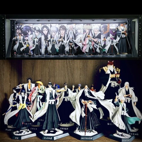 Verve Studio Bleach Gotei 13 Resin Statue In Stock 1/6 Full Set Gin Soi Fon New