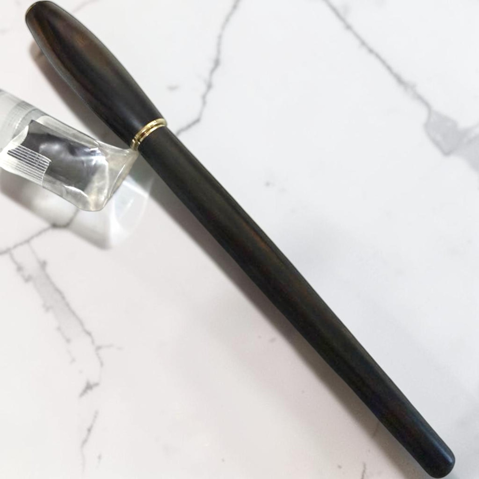 Sailor Ebony Desk 21K Fountain Pen Naginata NM Nib Unused
