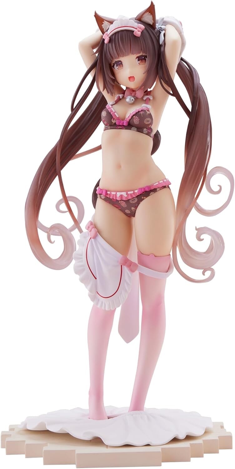 Nekopara PLUMPMOA Chocolate Lovely Sweets Time 1/7 scale Figure Nekopara PLUMPMOA Chocolate Lovely Sweets Time 1/7 scale Figure