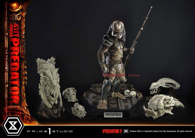 Prime 1 Studio MMPR-02UTS Predator 1/3 City Hunter Predator Ultimate Bonus Ver