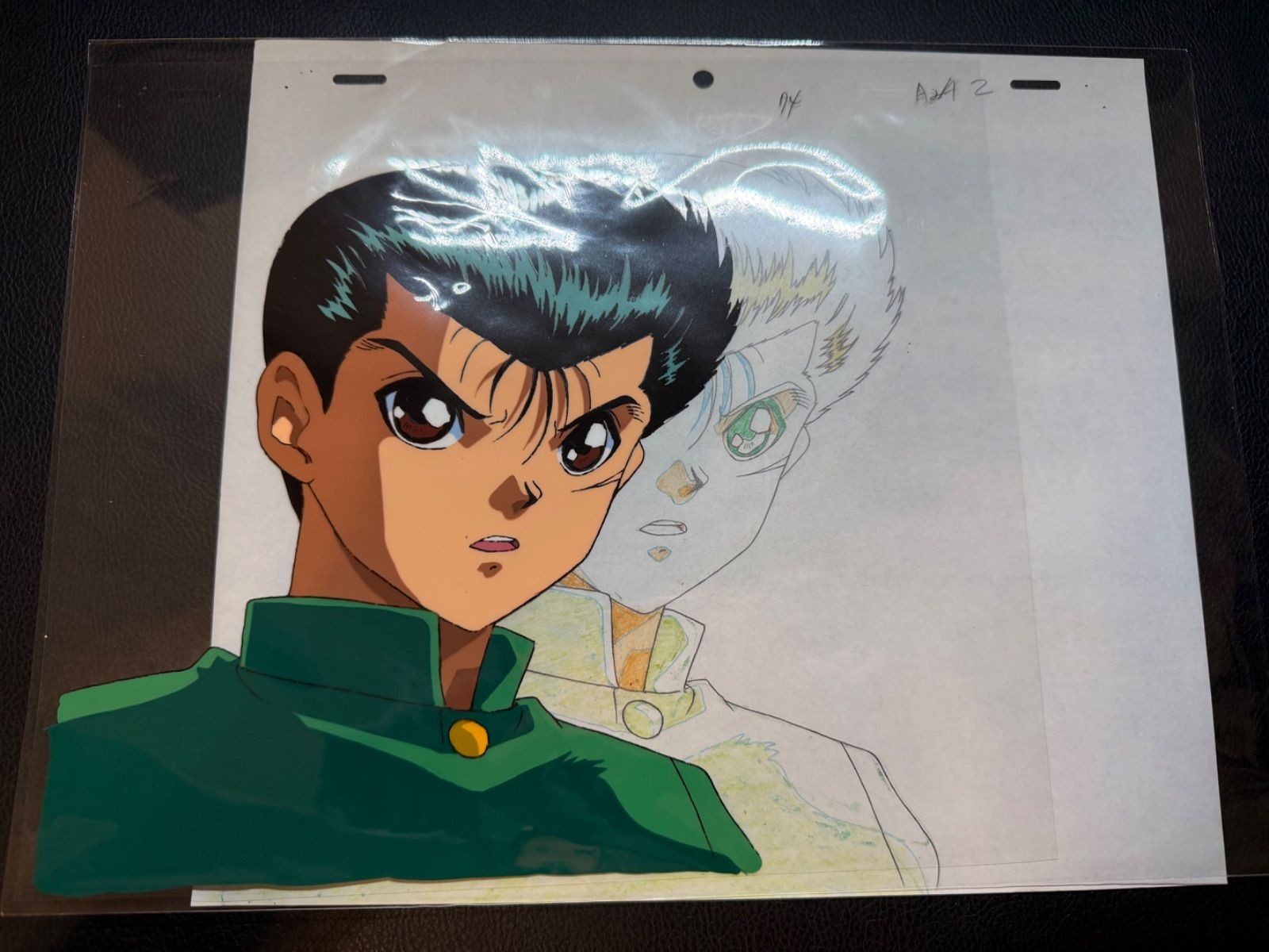 Yu Yu Hakusho cell picture Yusuke Urameshi close up same cut video included A2 Yu Yu Hakusho cell picture Yusuke Urameshi close up same cut video included A2