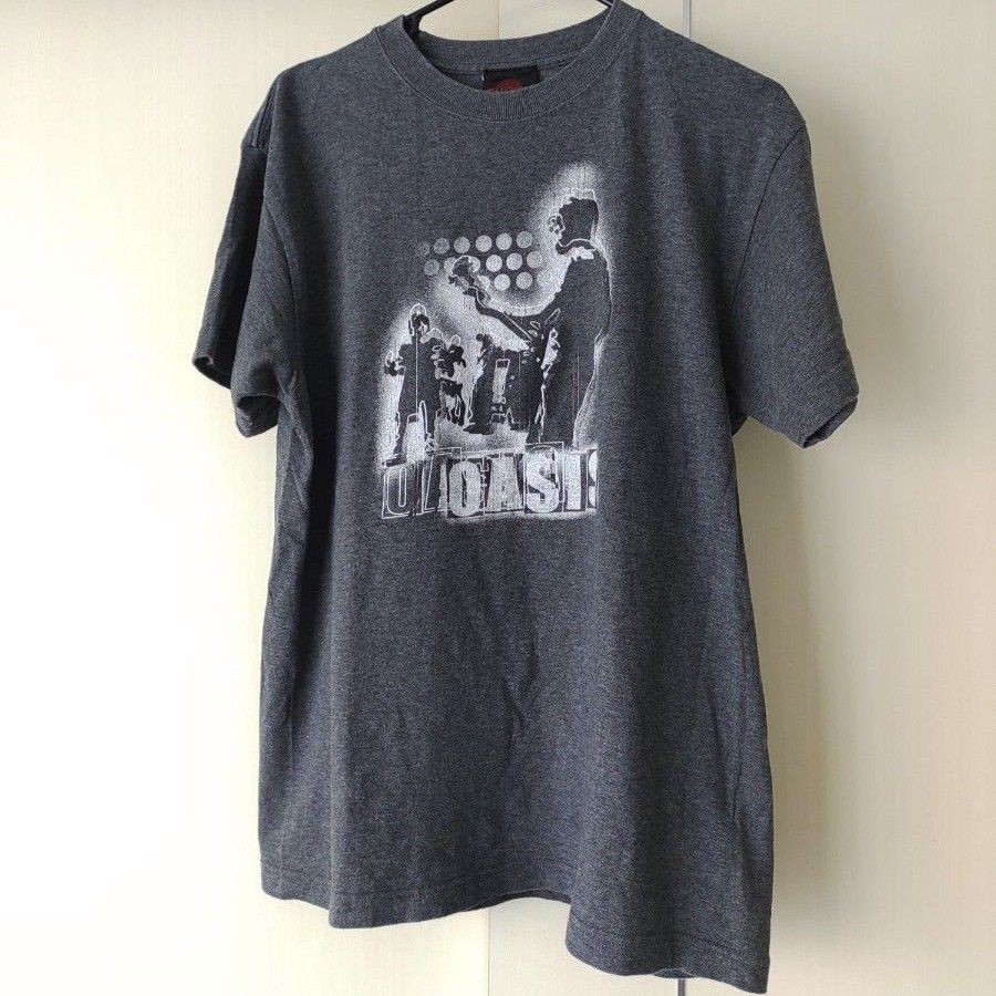 Rare Official Oasis 2005 Visiting Performance Band T-Shirt M Grey Tour Goods Noe