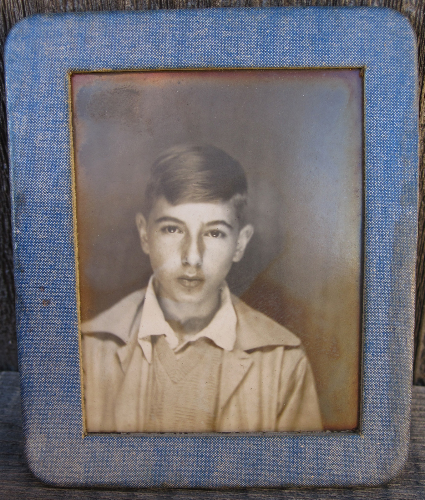 VINTAGE PHOTOMATIC HANDSOME BOY RARE BLUE BORDER MUTOSCOPE NY BOOTH OLD PHOTO VINTAGE PHOTOMATIC HANDSOME BOY RARE BLUE BORDER MUTOSCOPE NY BOOTH OLD PHOTO