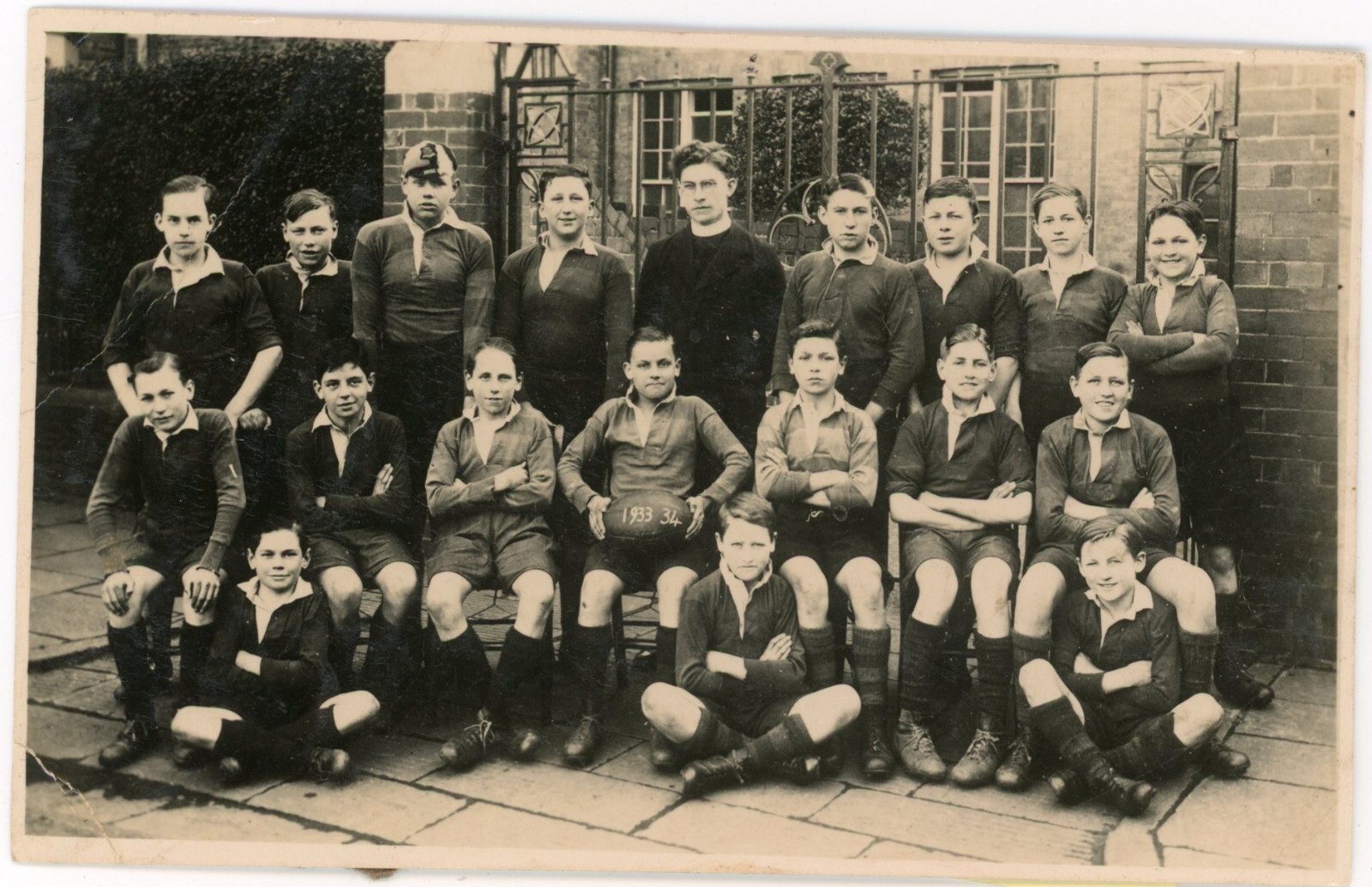 St. Illtyd College (1935-36) Rugby Team Vintage Original Photograph St. Illtyd College (1935-36) Rugby Team Vintage Original Photograph