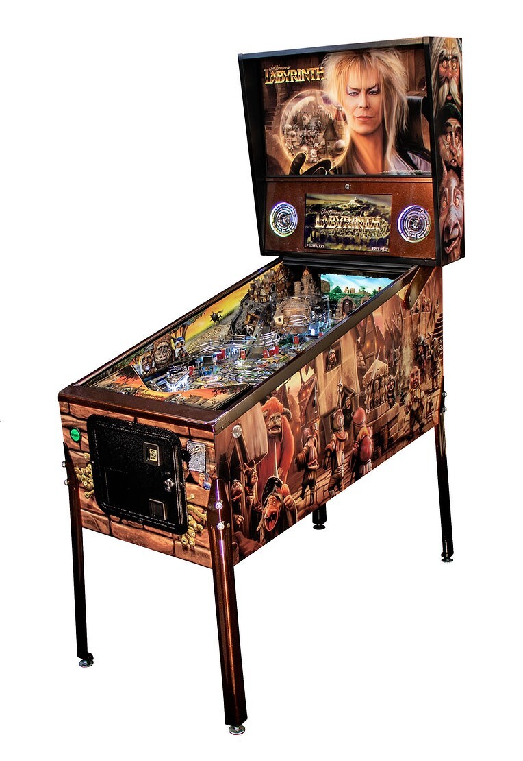 Jim Henson's Labyrinth Pinball Machine by Barrels of Fun Jim Henson's Labyrinth Pinball Machine by Barrels of Fun