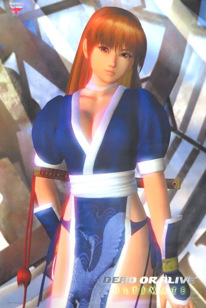 Dead Or Alive Ultimate Kasumi B2 Poster 20x28in Preorder Bonus