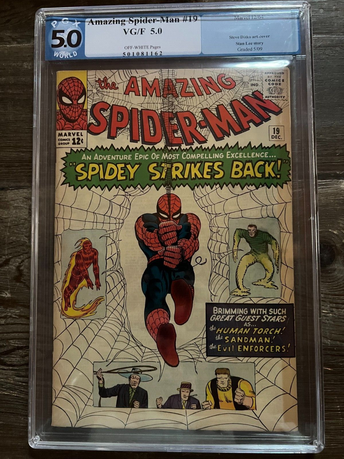 The Amazing Spider-Man # 19 5.0 Gorgeous Cover SPIDEY Strikes Back