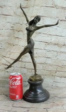 ART DECO DH CHIPARUS BRONZE SCULPTURE BREATHTAKING HAND SIGNED ARTWORK FIGURE picture