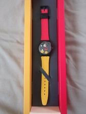 Swatch x Mickey Mouse Damien Hirst Disney 90th Anniversary Limited Edition Watch picture