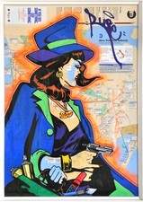 RUSE BAD: New York Subway Map Original Graffiti picture