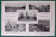 1900 BOER WAR ERA LADYSMITH SIEGE GORDON HIGHLANDERS NVAL GUN LYDDITE SHELLS picture