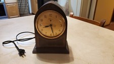 Vintage 1930's Warren Telechron Co. Electric Shelf/Mantel Clock Model 532... picture
