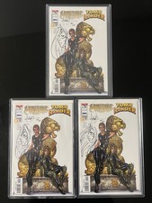 Witchblade Tomb Raider #1 Signed & Sketched w/ COA 50,55,88/100 Michael Turner picture