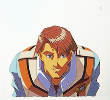 MACROSS PLUS ISAMU ALVA DYSON ROBOTECH ANIME PRODUCTION CEL 8 picture