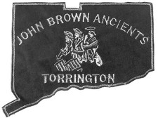 John Brown Ancients Torrington (Fife & Drum CT) c1962-70's Emb. Patch 5
