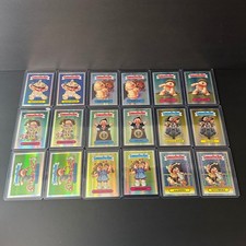 GARBAGE PAIL KIDS CHROME 2 COMPLETE PRISM REFRACTOR 110 CARD SET picture