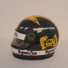 Original race used helmet IndyCar 1983-1984 Derek Daly Snell 1980 Bell XFM-1 picture