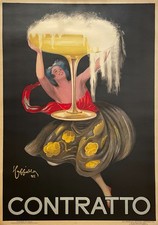 Leonetto Cappiello, 1922 - CONTRACT - Original vintage posters cm 140 x 100 picture