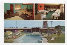 The New Siesta Motel & Restaurant Postcard Laredo Texas Best Western picture