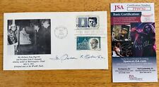Father Oscar L Huber Signed First Day Cover JSA Gave John F Kennedy Last Rites picture
