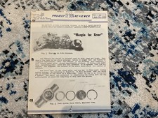 1948 REPUBLIC AVIATION Project Design Reviewer In House Publication F-84 CRASH picture