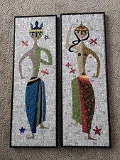 MCM Evelyn Ackerman ERA mosaics titled Balinese dancers circa 1958. picture
