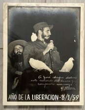Paco Altuna Signed Original 1959 Fidel Castro picture