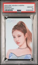 AESPA X EPIC SEVEN AESPA NINGNING RARE GEM MINT PSA 10 picture