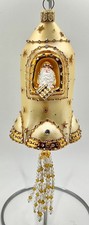 Patricia Breen 2018 Elon Rocket Santa Christmas Gold #3850 7.48