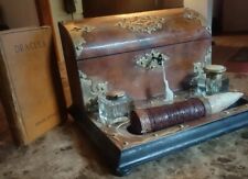 Antique Inkwell Victorian VAMPIRE slayer Kit 1800s Van Helsing Dracula 1st Editi picture
