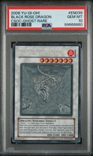 Yugioh PSA 10 GEM MINT Black Rose Dragon GHOST RARE CSOC picture
