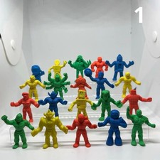 Kinnikuman Kinkeshi Eraser Set of 20 Vintage Chibi Collectibles picture